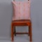 Handwoven Pink Cotton Ghisa Cushion Cover | 20x20 Inch