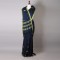 Handwoven Indigo Blue Cotton Saree