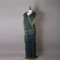 Handwoven Azure Blue Cotton Saree
