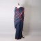Handwoven Navy Blue Cotton Saree