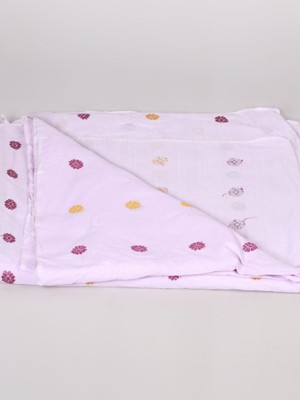Handwoven Lilac Cotton Fabric