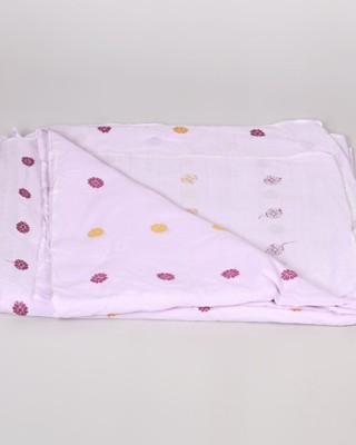 Handwoven Lilac Cotton Fabric