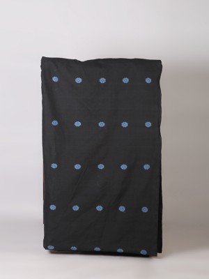 Handwoven Black Cotton Fabric
