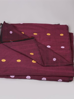 Handwoven Royal Purple Cotton Fabric