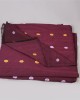 Handwoven Royal Purple Cotton Fabric