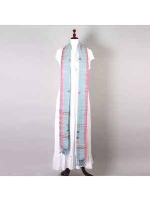 Handwoven Blue Dupatta