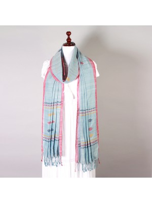 Handwoven Blue Dupatta