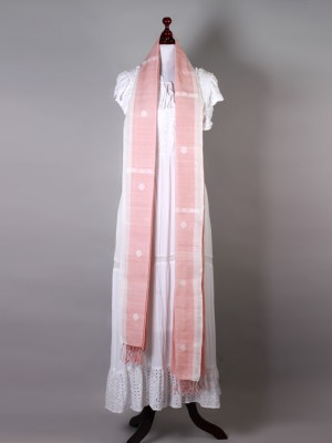 Handwoven Baby Pink Dupatta