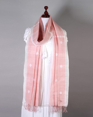 Handwoven Baby Pink Dupatta