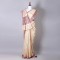 Beige Silk Saree