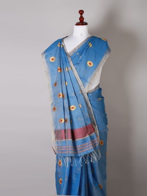 Blue Silk Saree