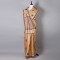 Beige Silk Saree