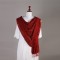 Handwoven Cotton Red Stole