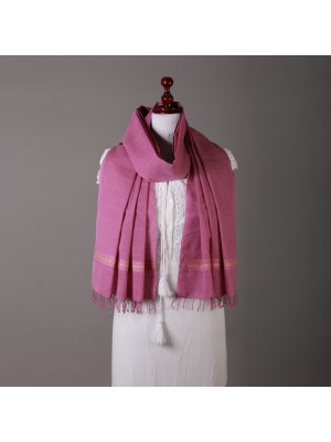 Handwoven Lavender Stole