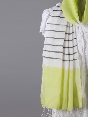 Handwoven Light Neon Stole Handwoven Light Neon Stole